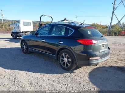 2008 INFINITI EX35 JOURNEY Black  Gasoline JNKAJ09F78M358627 photo #4