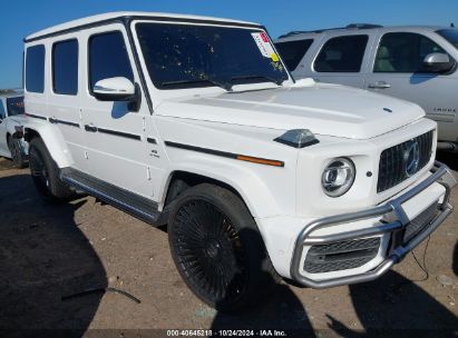 2019 MERCEDES-BENZ AMG G 63 4MATIC White  Gasoline WDCYC7HJ6KX313395 photo #1