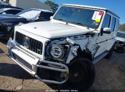 2019 MERCEDES-BENZ AMG G 63 4MATIC White  Gasoline WDCYC7HJ6KX313395 photo #3