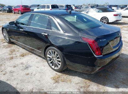 2017 CADILLAC CT6 LUXURY Black  Gasoline 1G6KC5RX4HU141254 photo #4