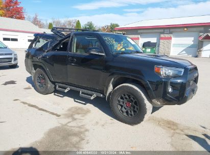 2022 TOYOTA 4RUNNER TRD PRO Black  Gasoline JTELU5JR7N6037476 photo #1