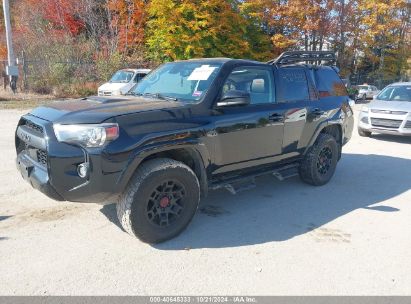 2022 TOYOTA 4RUNNER TRD PRO Black  Gasoline JTELU5JR7N6037476 photo #3