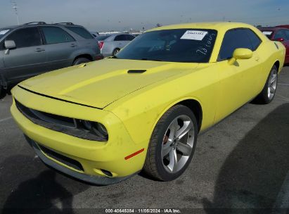 2015 DODGE CHALLENGER SXT Yellow  Flexible Fuel 2C3CDZAG2FH787804 photo #3