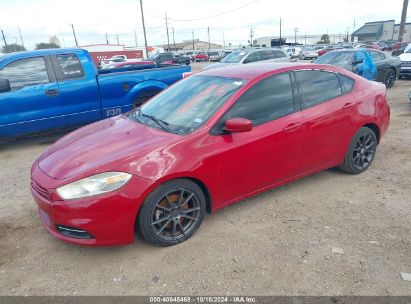 2013 DODGE DART SXT Red  Gasoline 1C3CDFBA7DD334703 photo #3