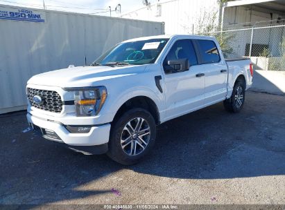 2023 FORD F-150 XL White  Gasoline 1FTEW1CP3PKE07280 photo #3