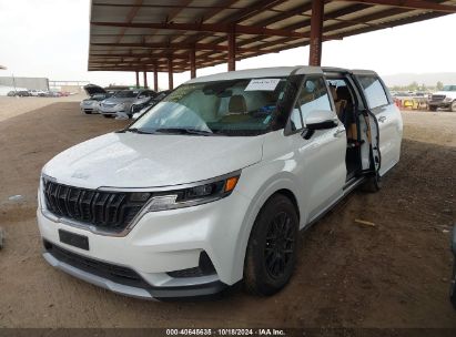 2024 KIA CARNIVAL MPV LX SEAT PACKAGE White  Gasoline KNDNB4H32R6322302 photo #3