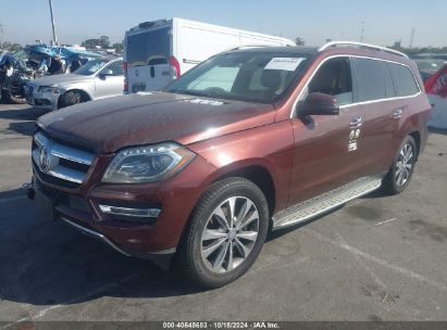 2014 MERCEDES-BENZ GL 450 4MATIC Maroon  Gasoline 4JGDF7CE3EA358027 photo #3