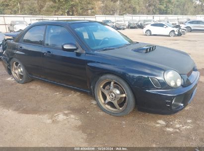 2003 SUBARU IMPREZA WRX Black  Gasoline JF1GD29683G506778 photo #1