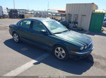 2002 JAGUAR X-TYPE 3.0L Blue  Gasoline SAJEB51C82WC38608 photo #1