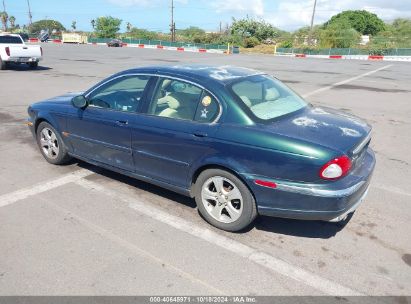 2002 JAGUAR X-TYPE 3.0L Blue  Gasoline SAJEB51C82WC38608 photo #4