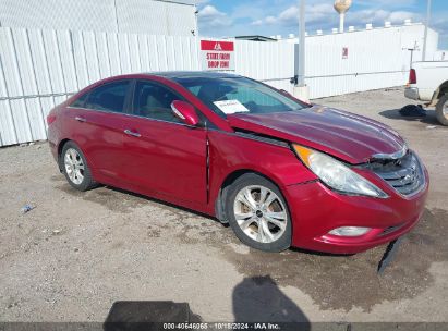 2012 HYUNDAI SONATA LIMITED Red  Gasoline 5NPEC4AC2CH486685 photo #1