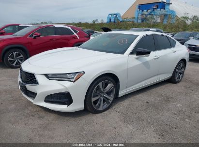 2022 ACURA TLX ADVANCE PACKAGE White  Flexible Fuel 3C6FRVJG3ME501347 photo #3