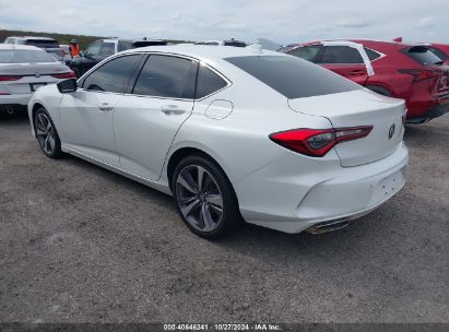 2022 ACURA TLX ADVANCE PACKAGE White  Flexible Fuel 3C6FRVJG3ME501347 photo #4