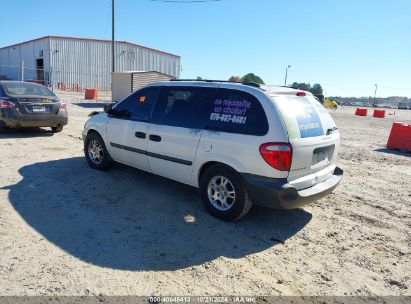 2005 DODGE CARAVAN SE White  Gasoline 1D4GP25R45B326850 photo #4