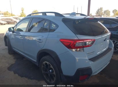 2021 SUBARU CROSSTREK PREMIUM Light Blue  Gasoline JF2GTAPC4M8200187 photo #4