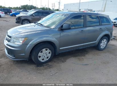 2012 DODGE JOURNEY SE/AVP Gray  Gasoline 3C4PDCAB8CT207179 photo #3