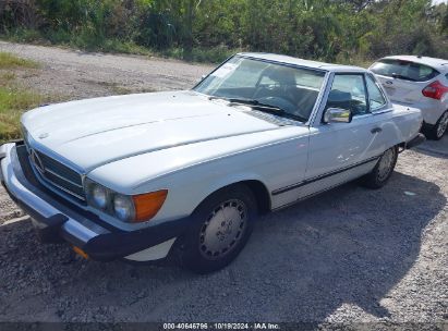 1988 MERCEDES-BENZ 560 SL White  Electric WDBBA48D0JA084125 photo #3