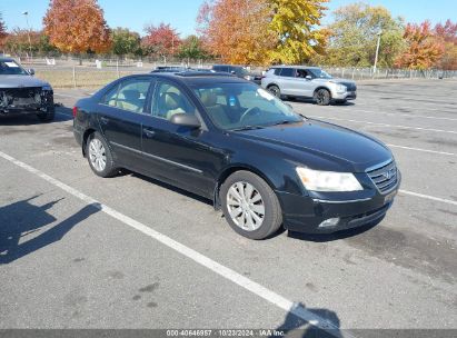 2009 HYUNDAI SONATA LIMITED Black  Gasoline 5NPEU46C59H507916 photo #1