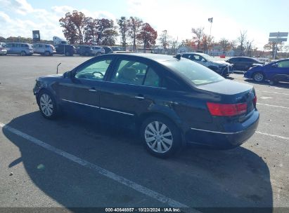 2009 HYUNDAI SONATA LIMITED Black  Gasoline 5NPEU46C59H507916 photo #4