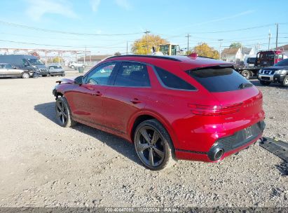 2023 GENESIS GV70 2.5T AWD Red  Gasoline KMUMADTB5PU123506 photo #4