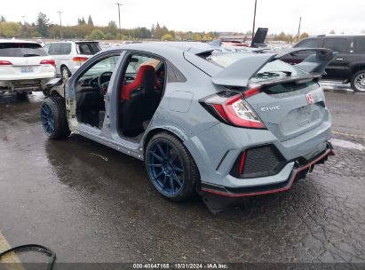 2019 HONDA CIVIC TYPE R TOURING Blue  Gasoline SHHFK8G73KU200492 photo #4