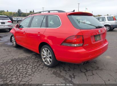 2012 VOLKSWAGEN JETTA SPORTWAGEN 2.5L SE Red  Gasoline 3VWPP7AJ4CM623985 photo #4