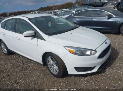 2018 FORD FOCUS SE White  Gasoline 1FADP3K20JL251118 photo #1