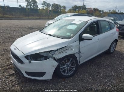 2018 FORD FOCUS SE White  Gasoline 1FADP3K20JL251118 photo #3