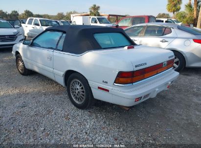 1995 CHRYSLER LEBARON GTC White  Gasoline 1C3EU453XSF654352 photo #4