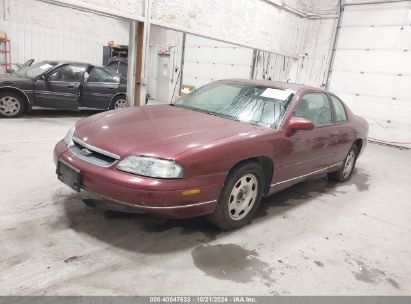 1998 CHEVROLET MONTE CARLO LS Maroon  Gasoline 2G1WW12M8W9167342 photo #3