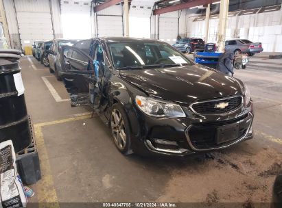 2017 CHEVROLET SS Black  Gasoline 6G3F15RW1HL300106 photo #1