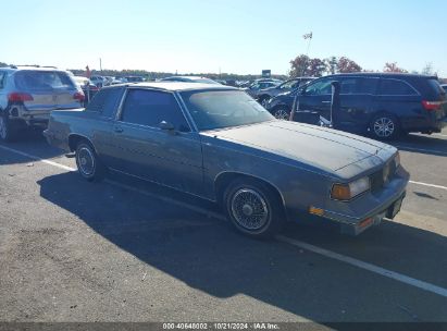 1987 OLDSMOBILE CUTLASS SUPREME Gray  Gasoline 1G3GR11A7HP331307 photo #1