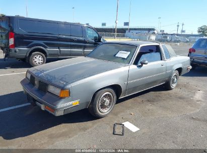 1987 OLDSMOBILE CUTLASS SUPREME Gray  Gasoline 1G3GR11A7HP331307 photo #3