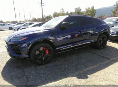 2019 LAMBORGHINI URUS Blue  Gasoline ZPBUA1ZL1KLA02934 photo #3