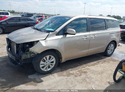 2017 KIA SEDONA LX Beige  Gasoline KNDMB5C13H6293589 photo #3