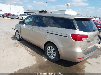 2017 KIA SEDONA LX Beige  Gasoline KNDMB5C13H6293589 photo #4