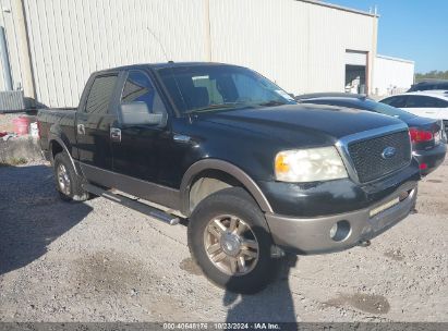 2006 FORD F-150 FX4/LARIAT/XLT Black  Flexible Fuel 1FTPW14V96FB03660 photo #1