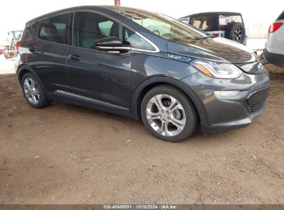 2019 CHEVROLET BOLT EV LT Gray  Electric 1G1FY6S02K4141661 photo #1