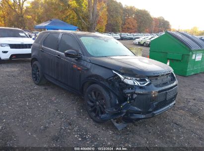 2022 LAND ROVER DISCOVERY SPORT S R-DYNAMIC Black  Gasoline SALCT2FX3NH911767 photo #1