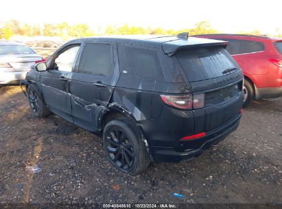 2022 LAND ROVER DISCOVERY SPORT S R-DYNAMIC Black  Gasoline SALCT2FX3NH911767 photo #4