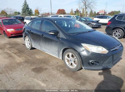 2014 FORD FOCUS SE Black  Gasoline 1FADP3F2XEL182762 photo #1