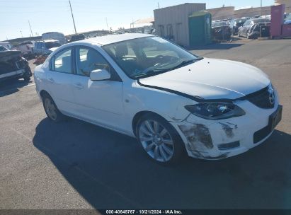 2008 MAZDA MAZDA3 I White  Gasoline JM1BK12F281849627 photo #1