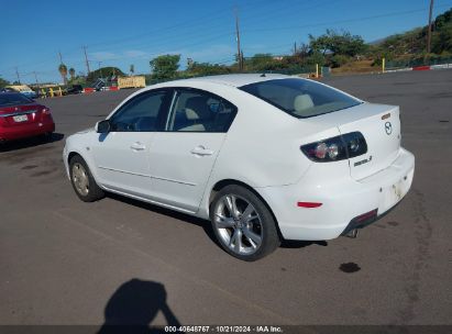 2008 MAZDA MAZDA3 I White  Gasoline JM1BK12F281849627 photo #4