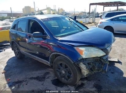 2009 HONDA CR-V EX Blue  Gasoline 5J6RE38559L027338 photo #1