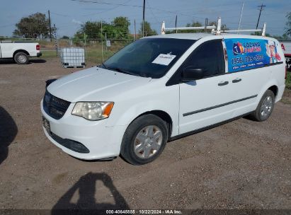 2014 RAM CARGO TRADESMAN White  Flexible Fuel 2C4JRGAG7ER146374 photo #3