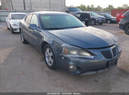 2006 PONTIAC GRAND PRIX Light Blue  Gasoline 2G2WP552X61259948 photo #1