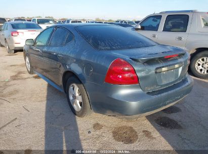 2006 PONTIAC GRAND PRIX Light Blue  Gasoline 2G2WP552X61259948 photo #4