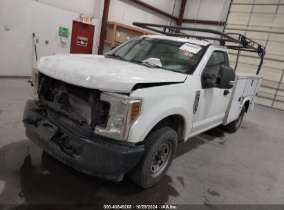 2019 FORD F-350 XL White  Gasoline 1FDBF3A66KED19626 photo #3