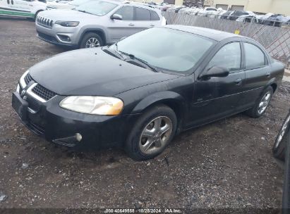 2006 DODGE STRATUS SXT Black  Gasoline 1B3EL46X06N165178 photo #3