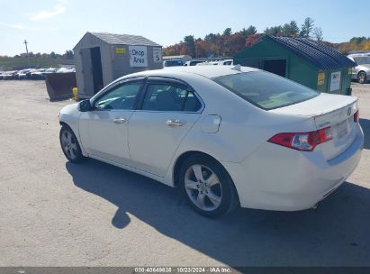 2009 ACURA TSX White  Gasoline JH4CU26629C034282 photo #4